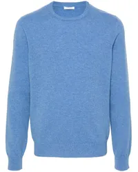 Malo Kaschmirpullover mit rundem Ausschnitt Blau