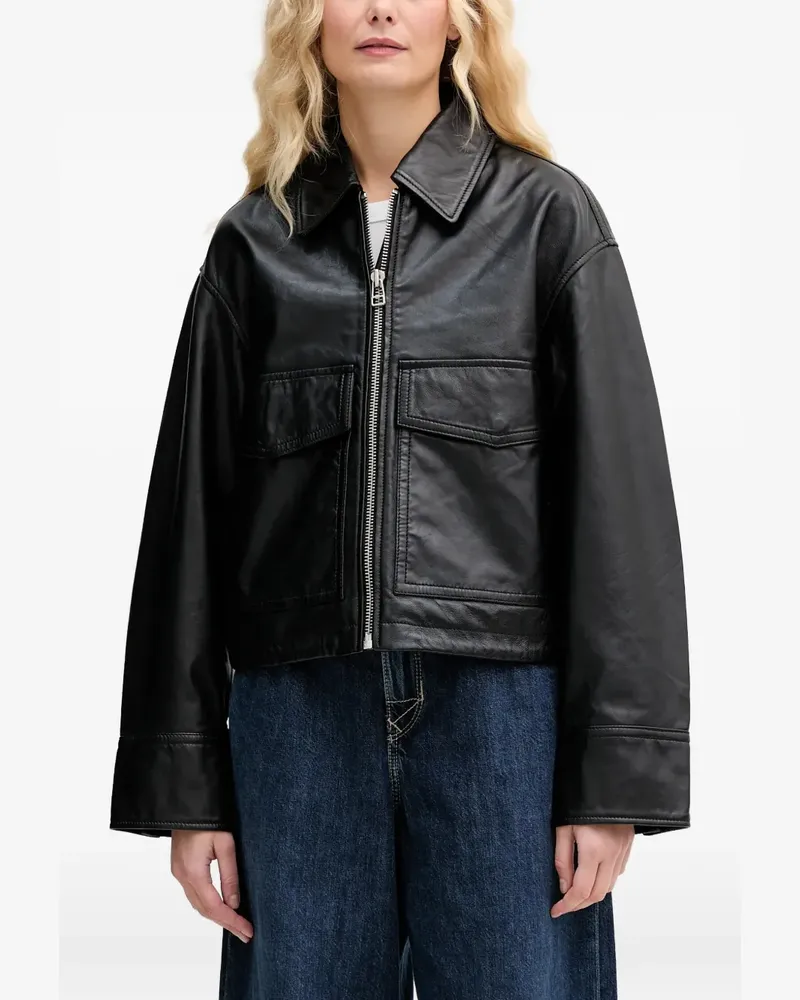 Marc O'Polo zip-fastening jacket - Schwarz Schwarz