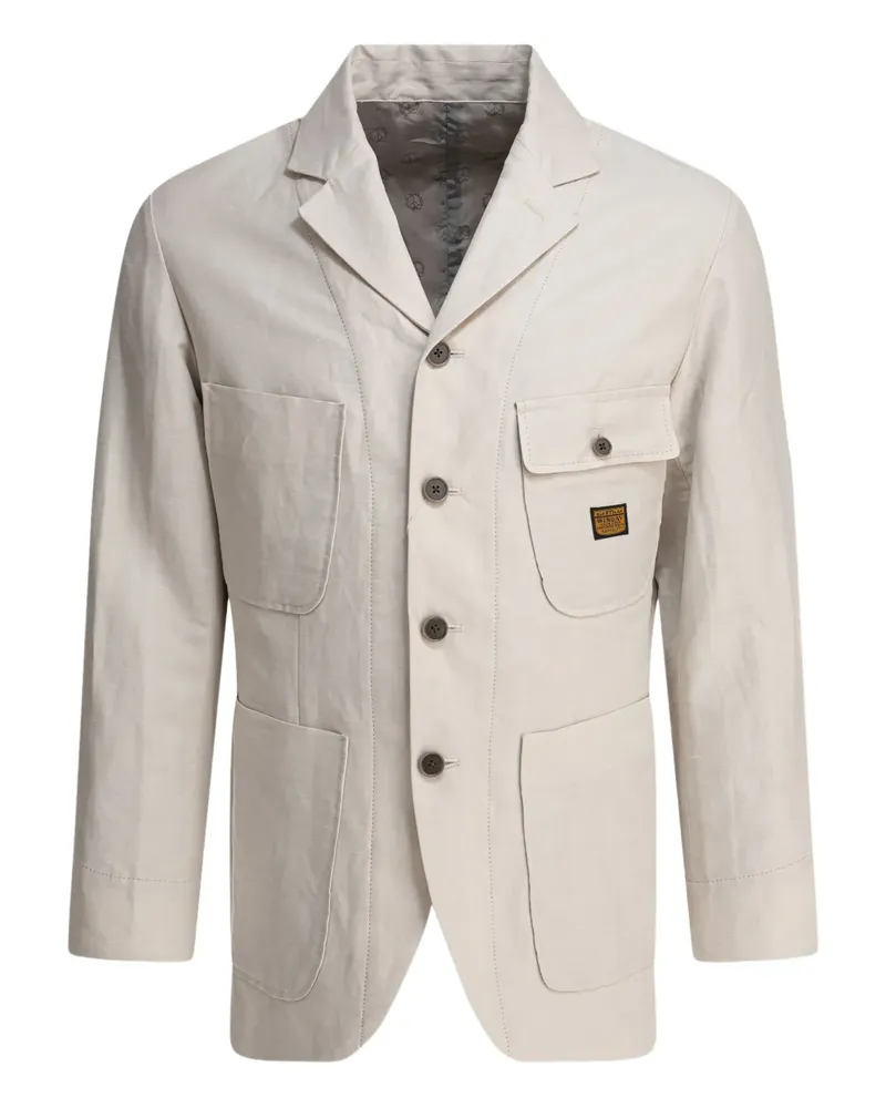 KAPITAL Jacke mit aufgesetzten Taschen - Nude Nude