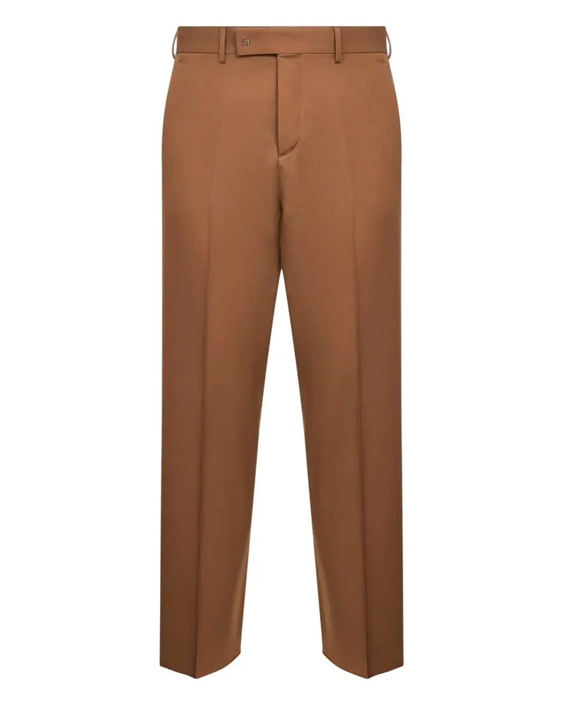 Fendi wool trousers - Braun Braun