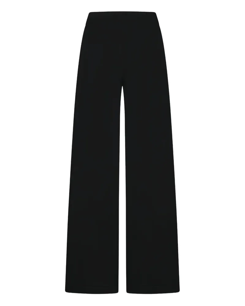 Canessa Hose mit weitem Bein - Schwarz Schwarz