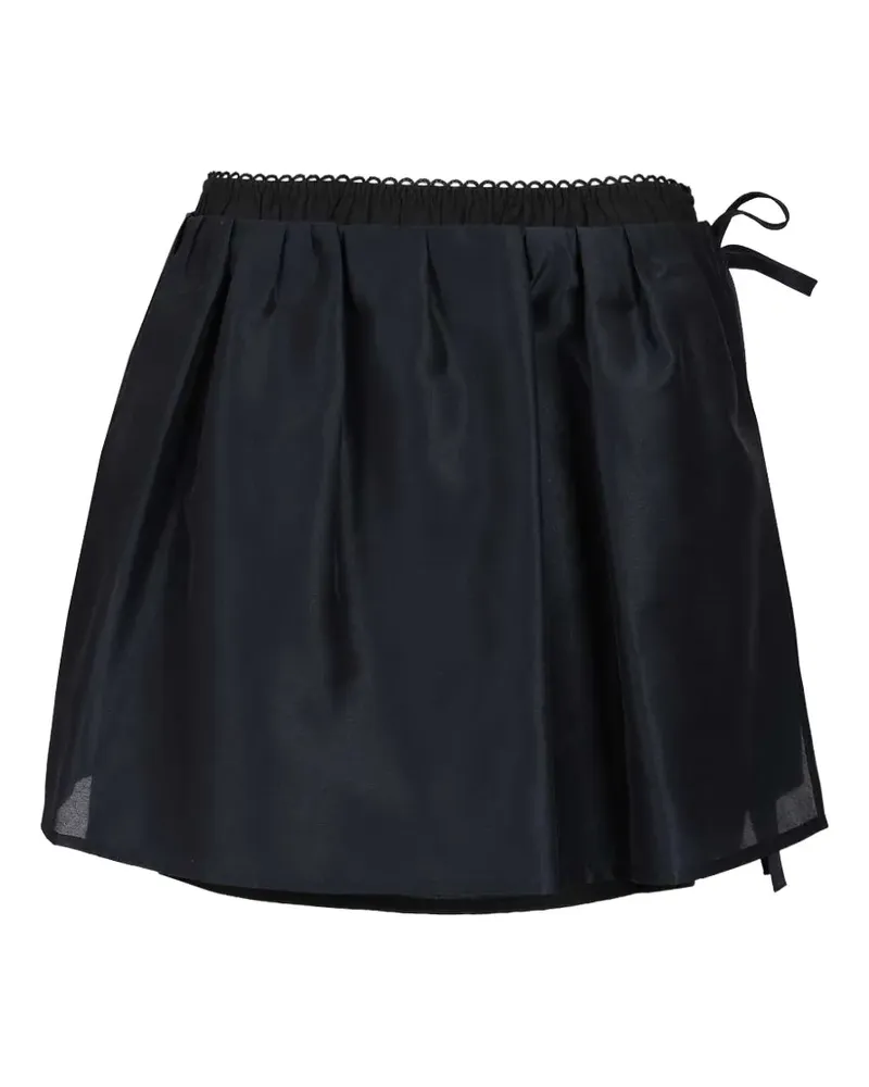 Dunst layered pleated skirt - Schwarz Schwarz