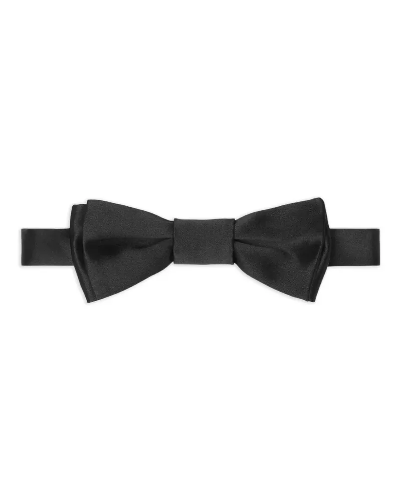 Versace Fliege aus Satin - Schwarz Schwarz