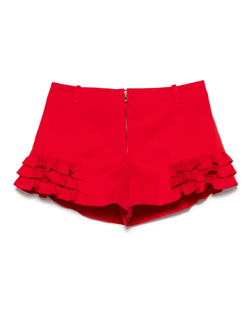 Sandro Shorts mit Rüschen - Rot Rot