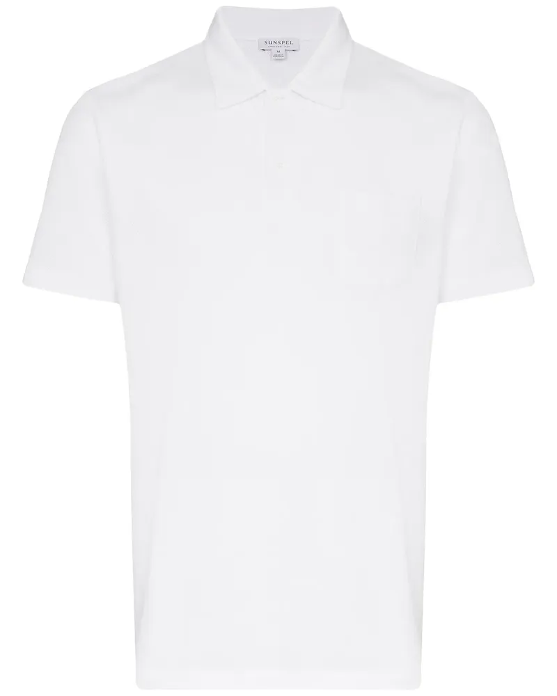 Sunspel Riviera' Poloshirt - Weiß Weiß