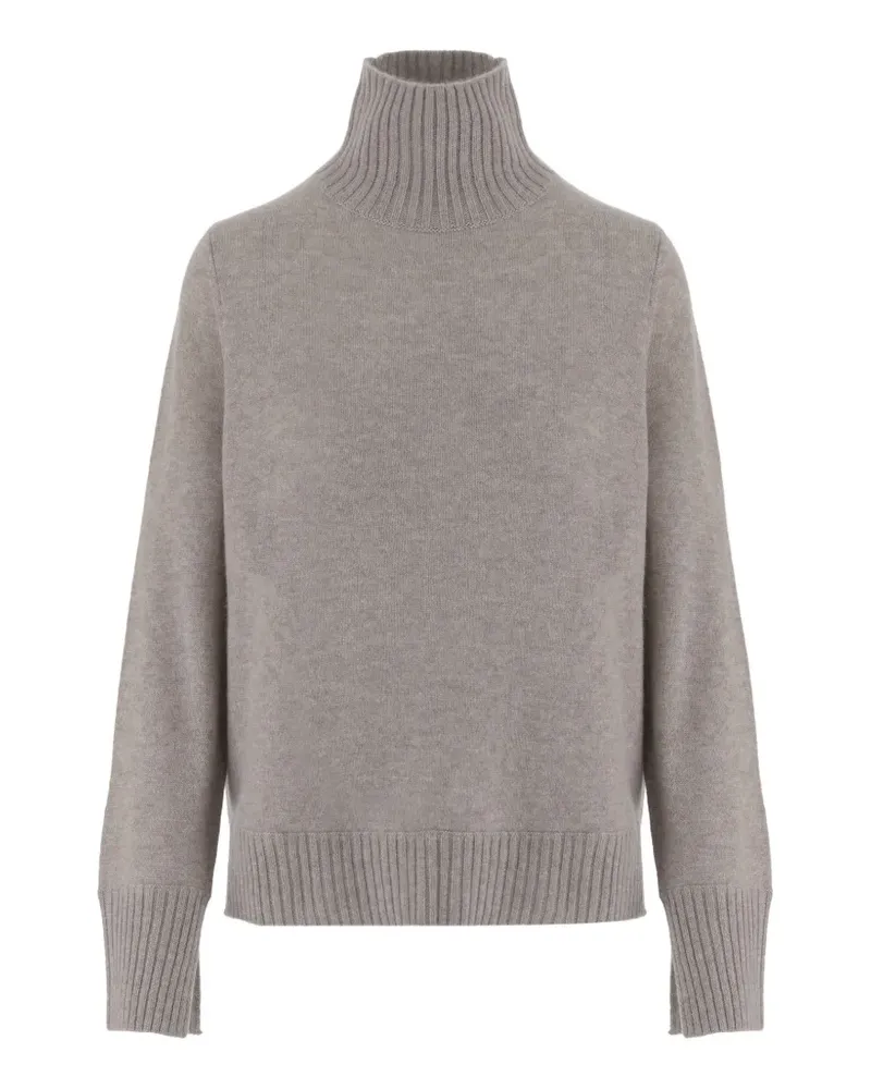 ALLUDE turtleneck cashmere sweater - Nude Nude