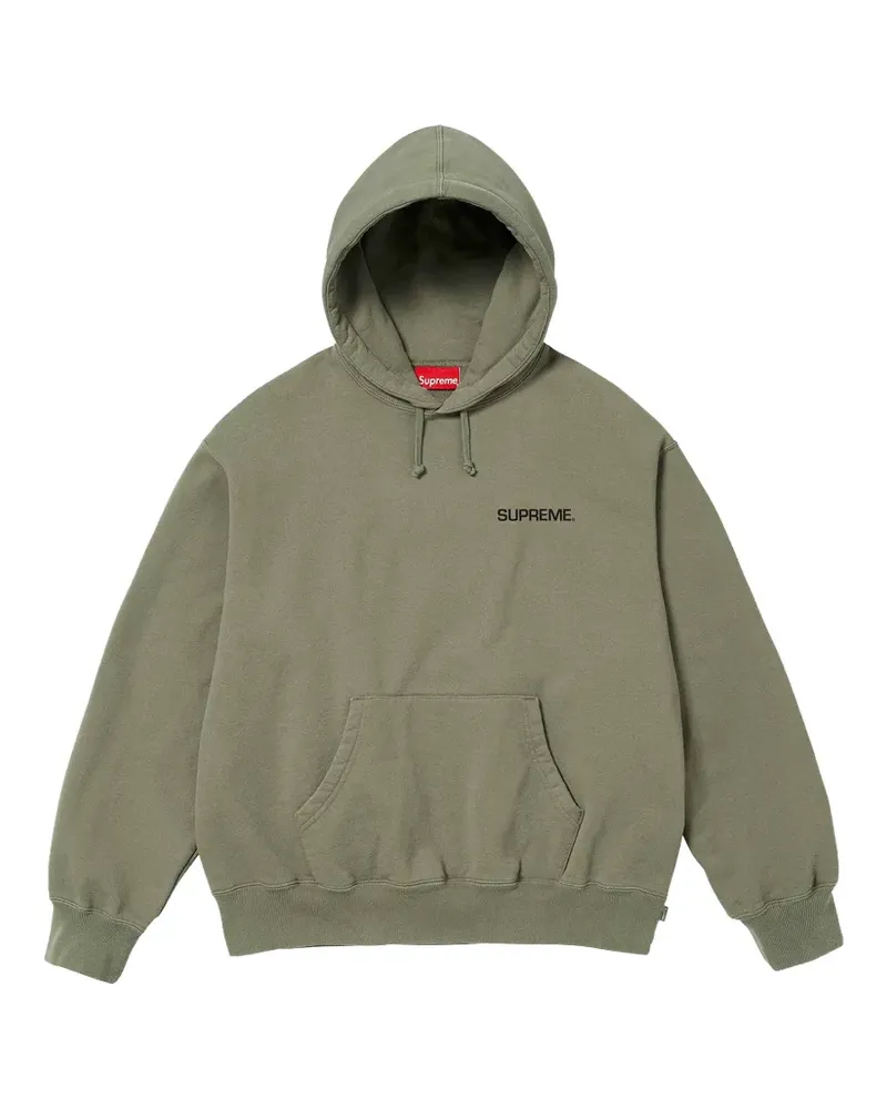 Supreme Being Immortal logo-print hoodie - Grün Grün