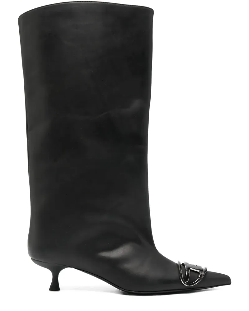 Diesel D-Venus Kb Tube Stiefel 40mm - Schwarz Schwarz