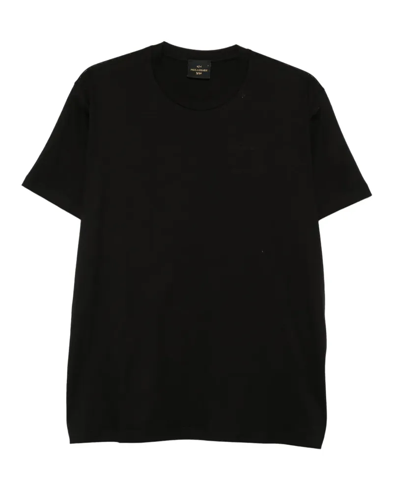 Paul & Shark logo T-shirt - Schwarz Schwarz