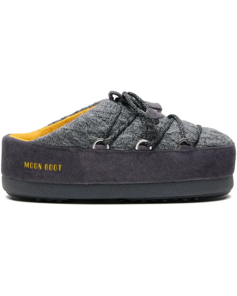 Moon Boot x Guest In Residence gestrickte Mules - Grau Grau