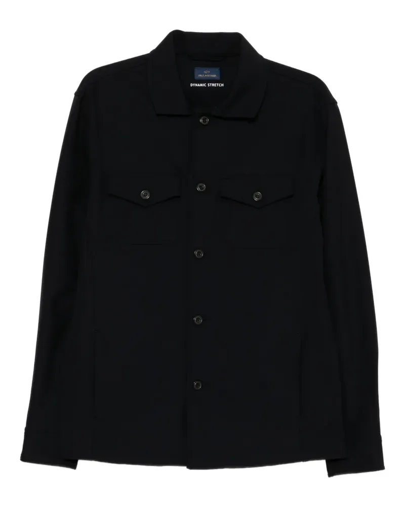 Paul & Shark Dynamic Stretch Jacke - Blau Blau