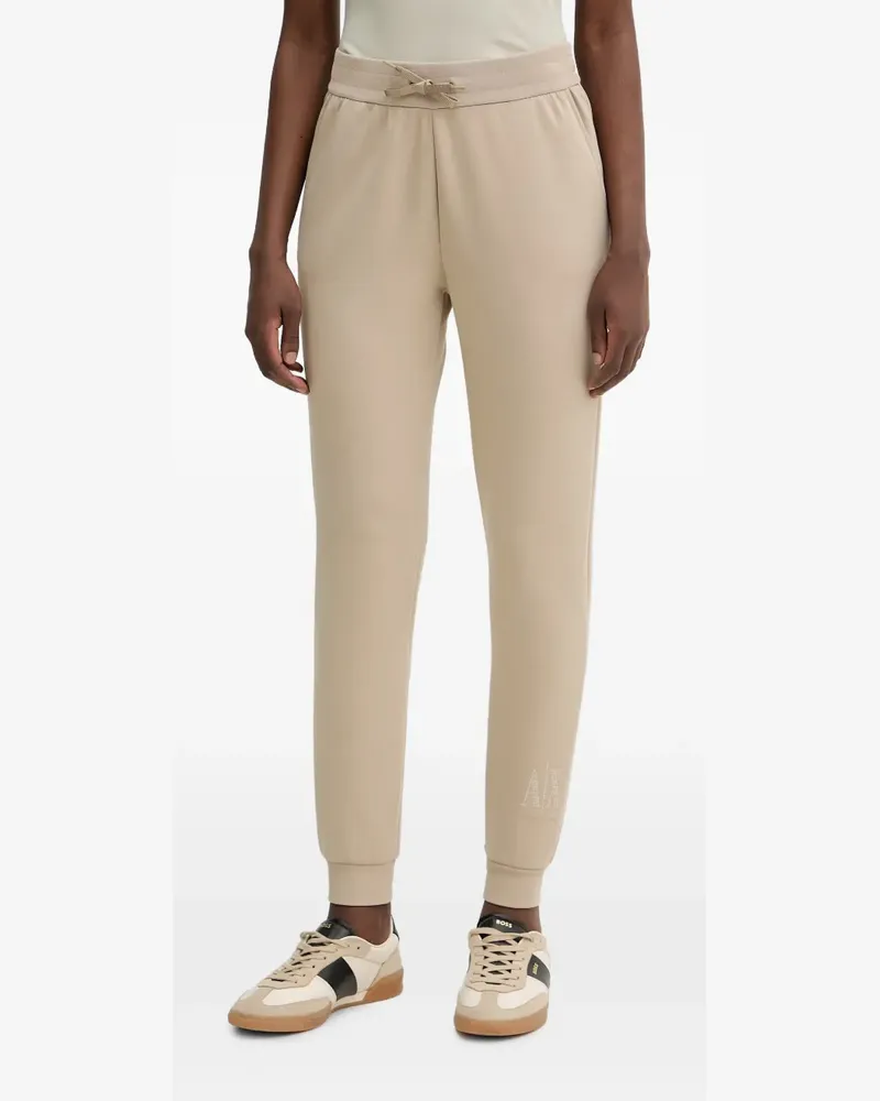 Armani Exchange Jogginghose mit Logo-Verzierung - Nude Nude