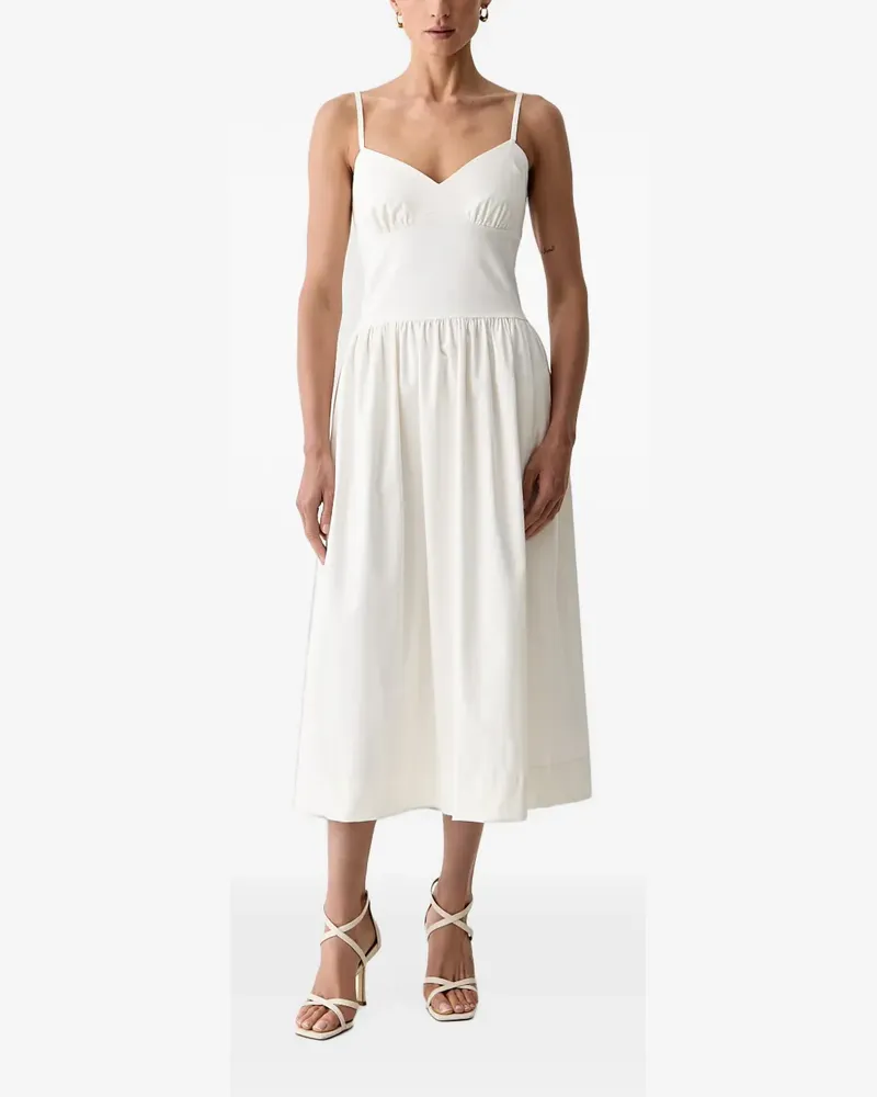Morgan Gesmoktes Midikleid - Nude Nude