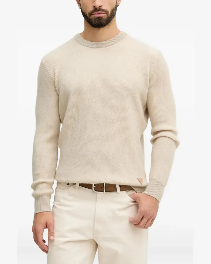 Guess Jonathan crew-neck sweater - Nude Nude