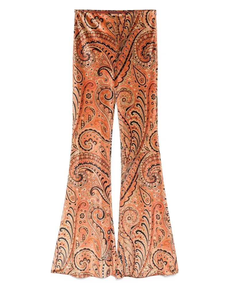 Etro Hose mit Paisley-Print - Nude Nude