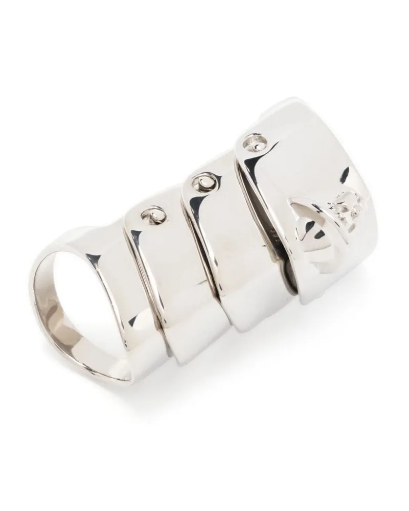 Vivienne Westwood Armour Orb Ring - Silber Silber
