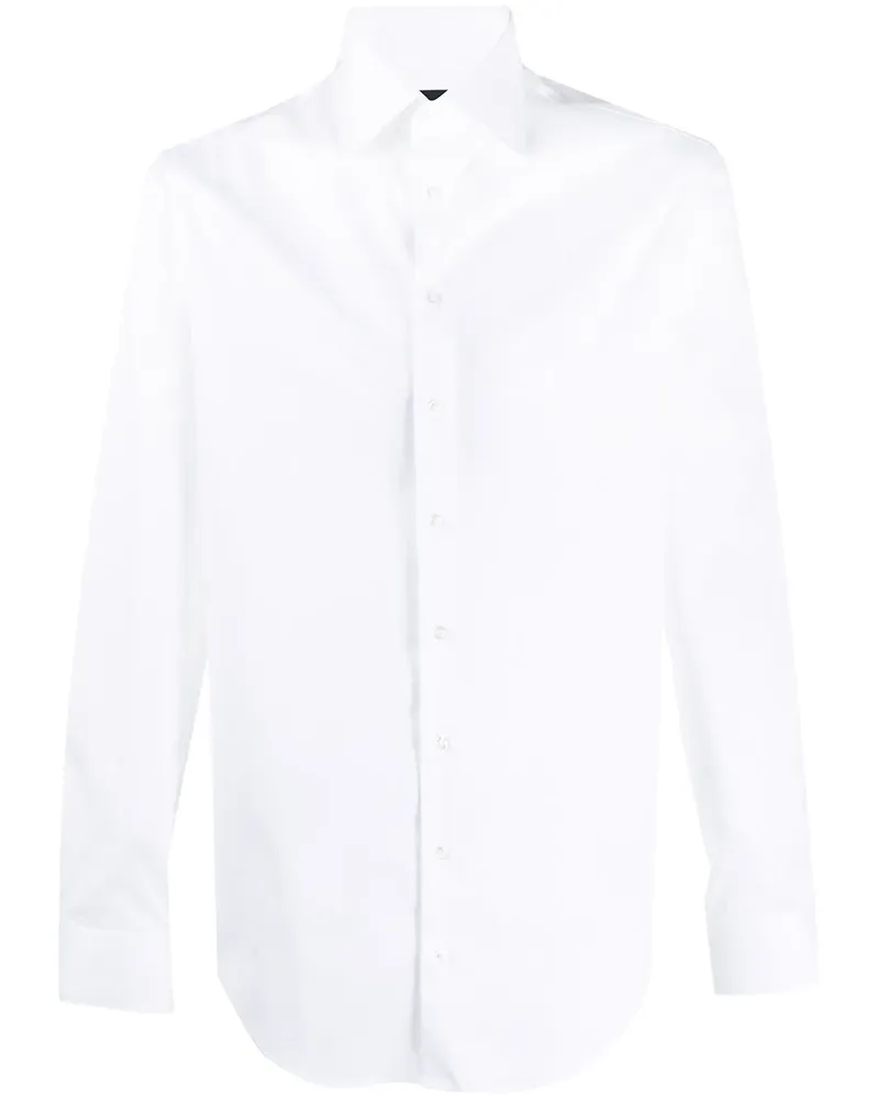 Giorgio Armani Klassisches Hemd - Weiß Weiß