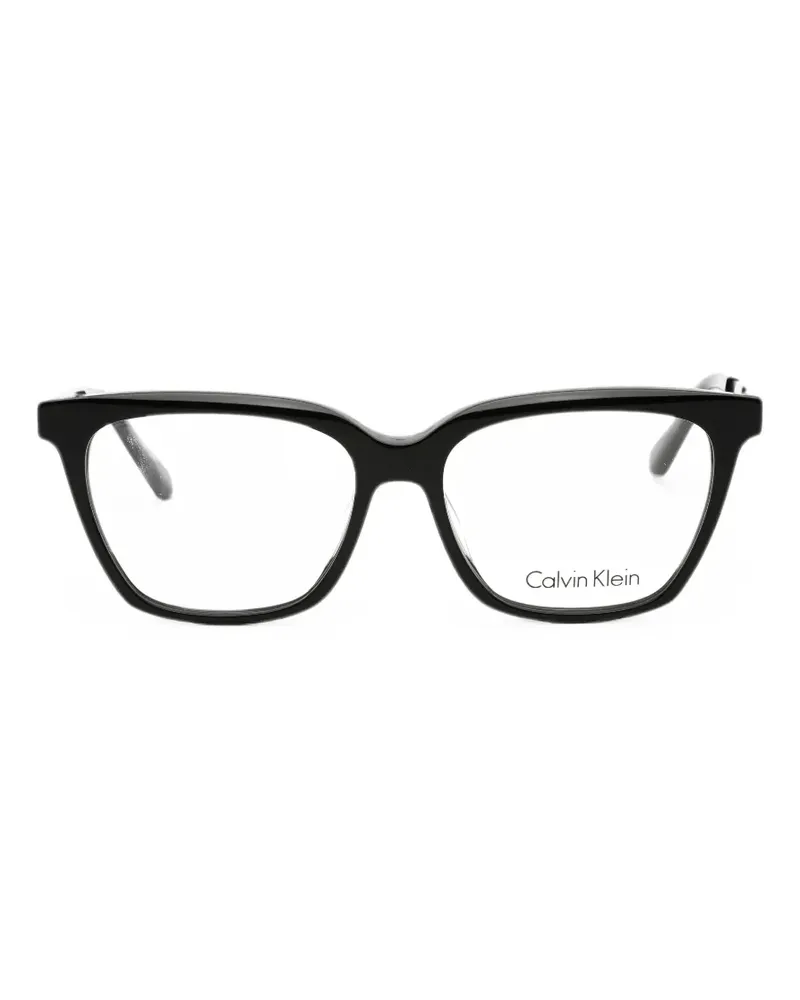 Calvin Klein rectangle-frame glasses - Schwarz Schwarz