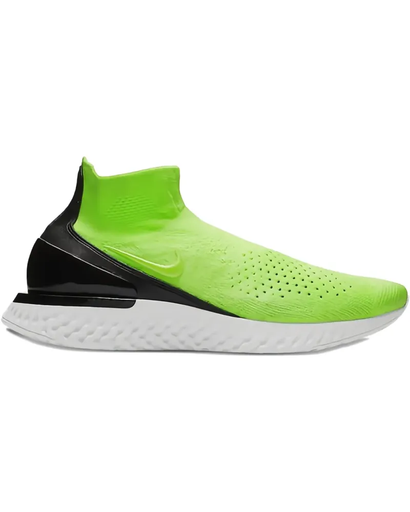 Nike Rise React Flyknit slip-on sneakers - Grün Grün