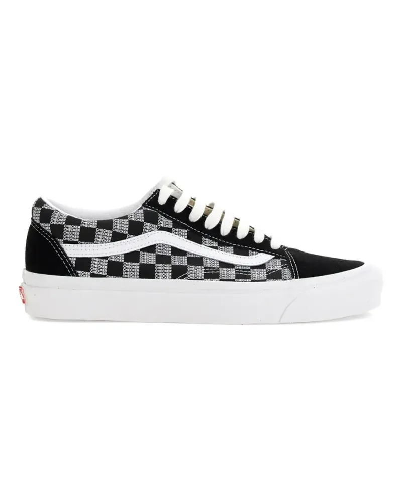 Vans Checkerboard Old Skool 36 Sneakers - Schwarz Schwarz
