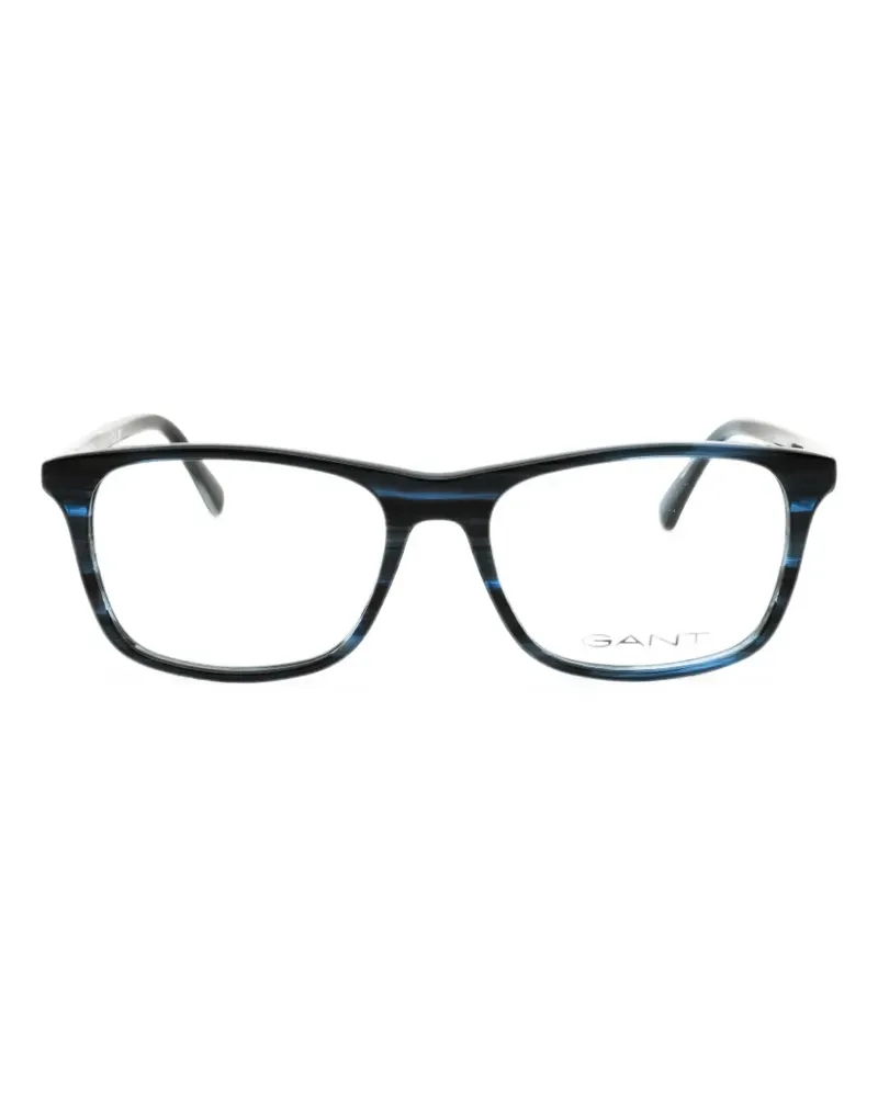Gant rectangle-frame glasses - Blau Blau