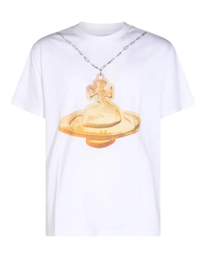 Vivienne Westwood Gold Orb Classic T-Shirt - Weiß Weiß