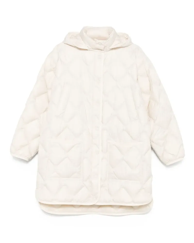 Woolrich Gesteppter Kapuzenmantel - Nude Nude