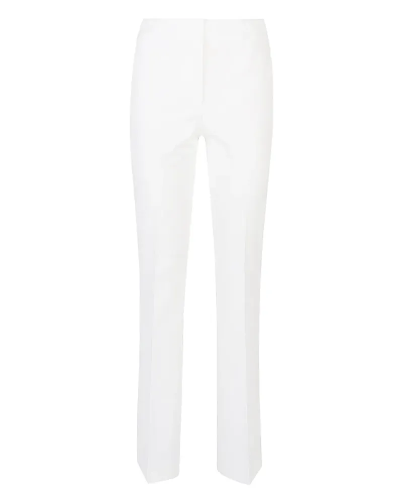 VIA MASINI 80 concealed-fastening trousers - Weiß Weiß