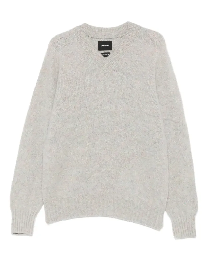 Howlin' Pullover mit V-Ausschnitt - Grau Grau