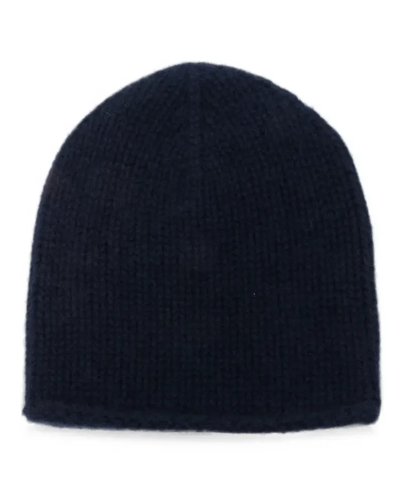 Liska Ottie Beanie aus Kaschmir - Blau Blau