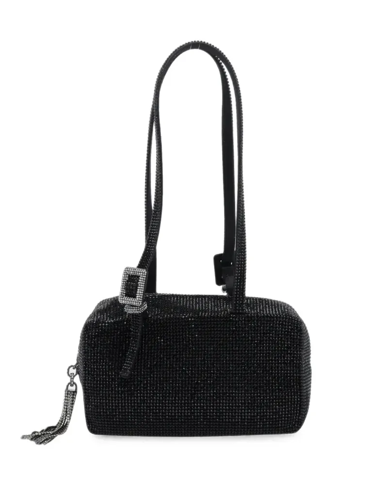 Benedetta Bruzziches Sandra Mini-Tasche mit Kristallen - Schwarz Schwarz