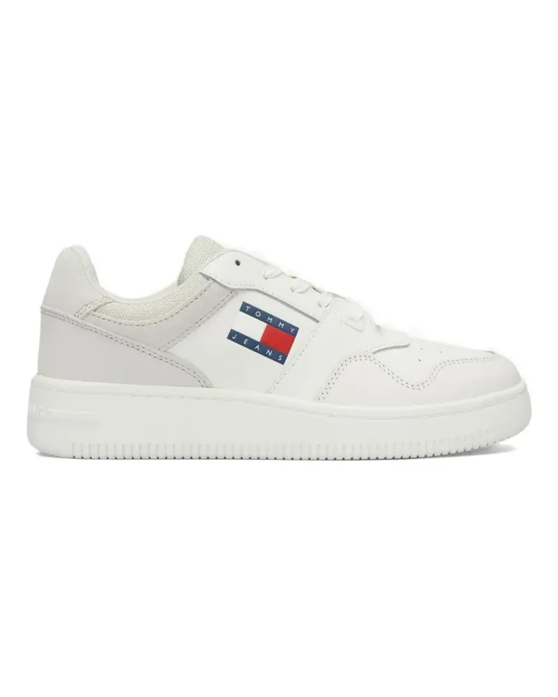 Tommy Hilfiger logo-patch sneakers - Weiß Weiß