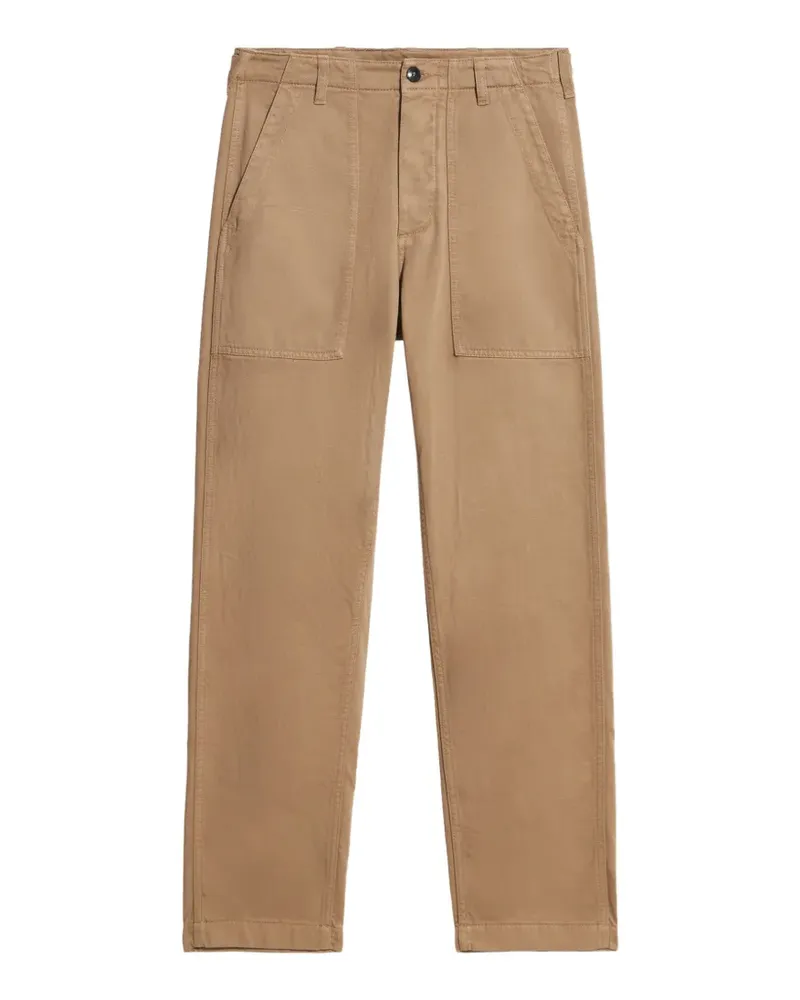 Fortela patch-pocket trousers - Nude Nude