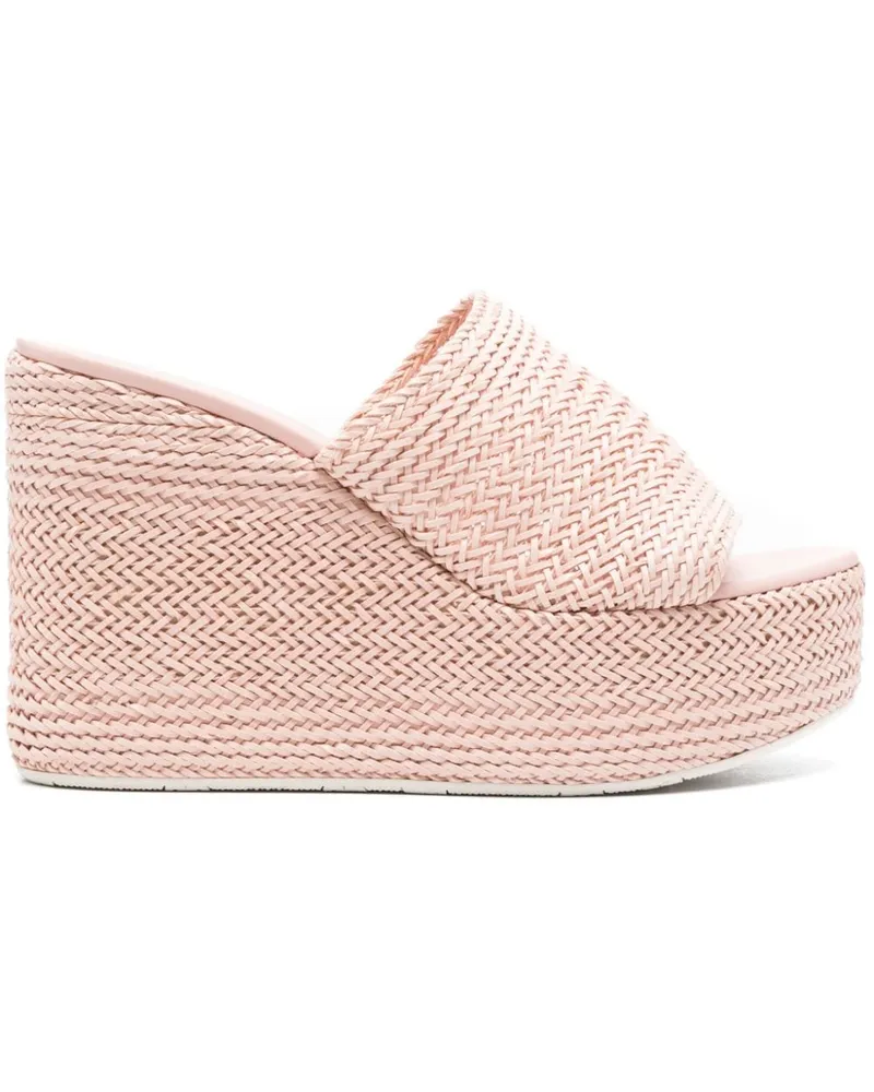 Casadei Twiga Mules 130mm - Rosa Rosa