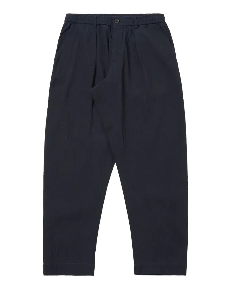 Universal Works pleated ospina trousers - Blau Blau