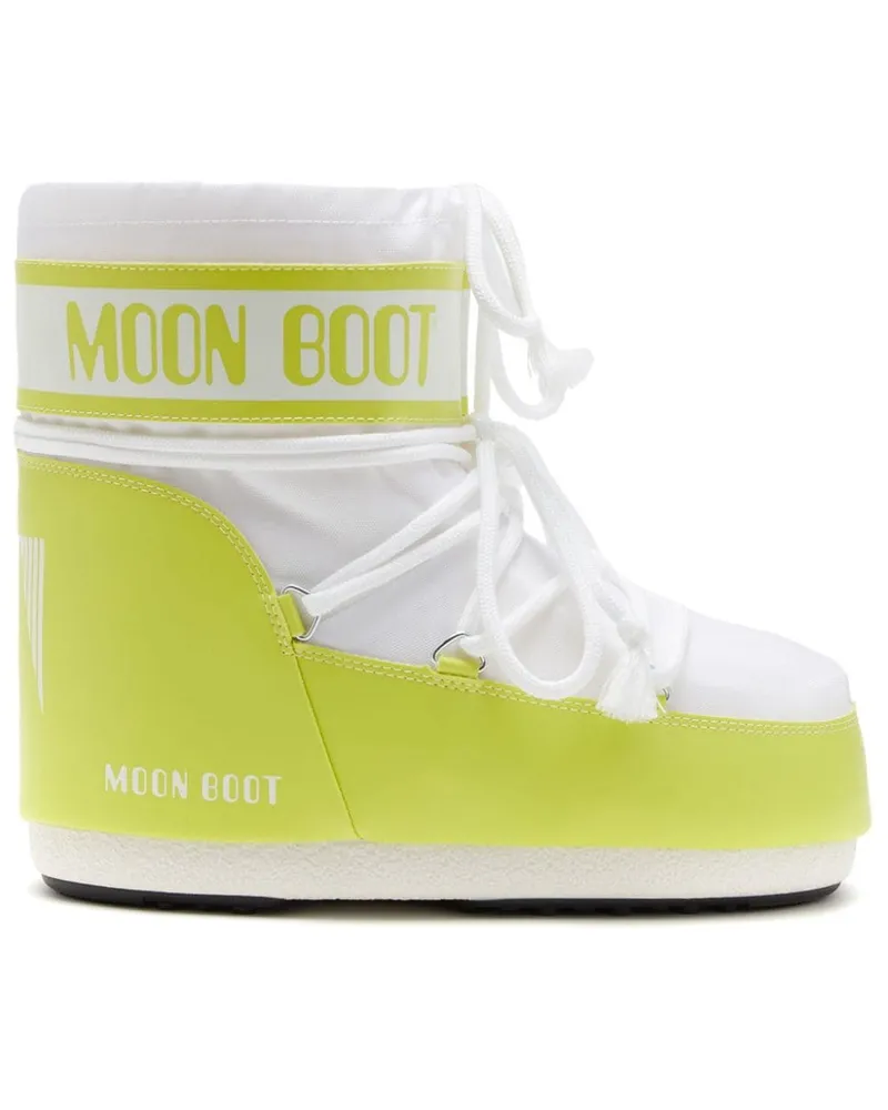 Moon Boot Icon Stiefel mit Logo-Print - Grün Grün
