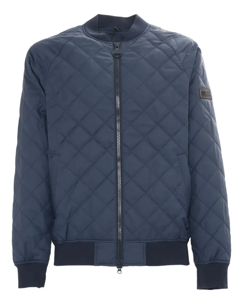 Barbour Gesteppte Harfell Bomberjacke - Blau Blau