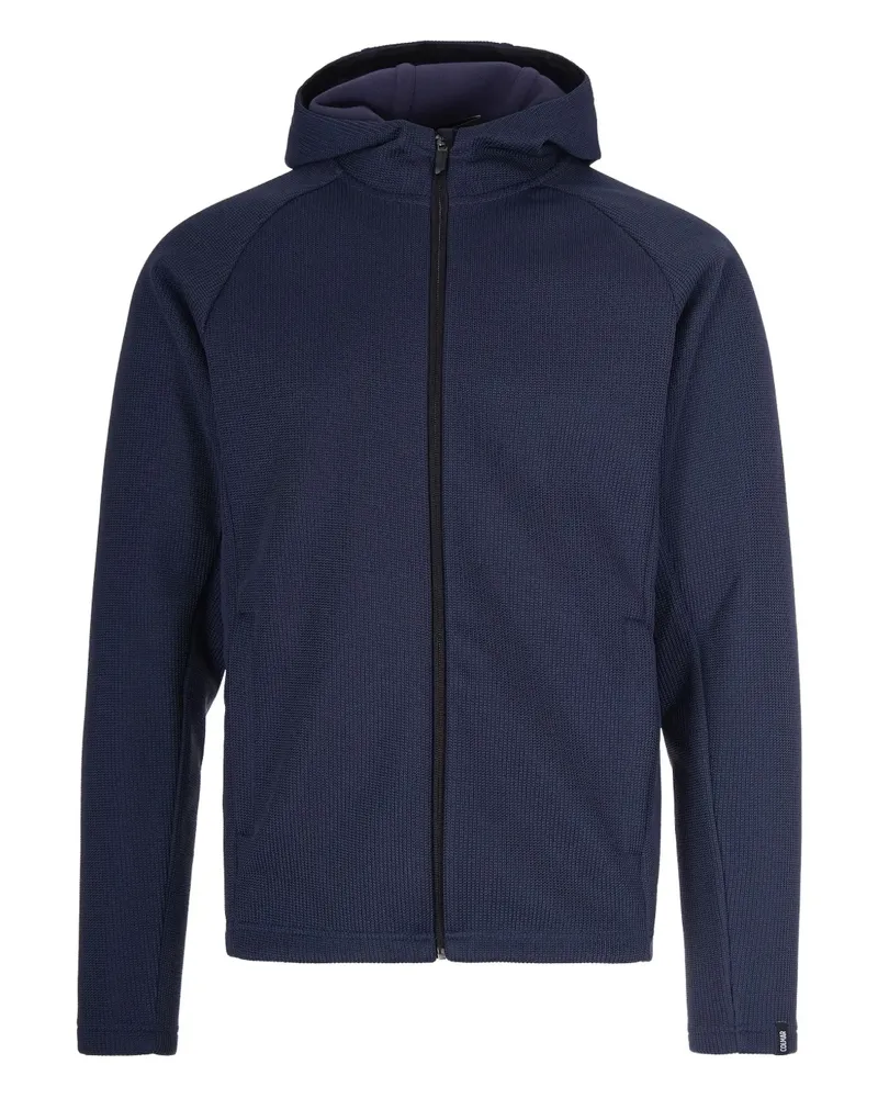 Colmar zip-up knitted hoodie - Blau Blau