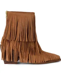 Zadig & Voltaire Cara Wildlederstiefel 70mm Braun