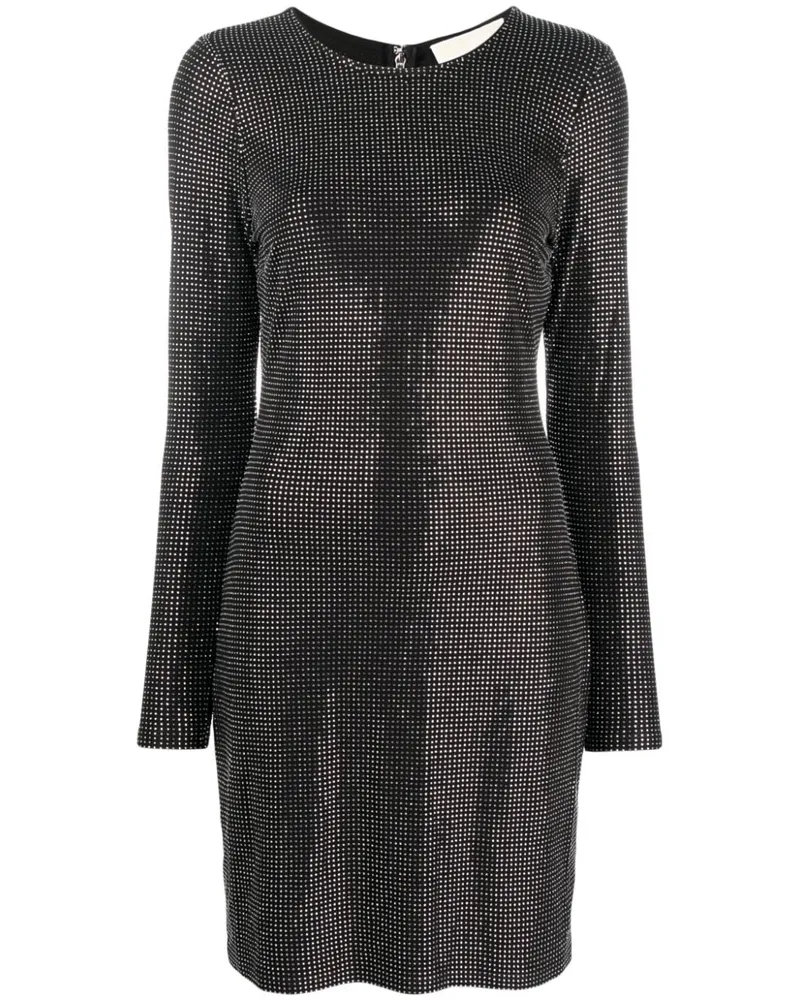 Michael Kors Verziertes Minikleid - Schwarz Schwarz