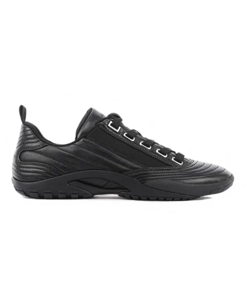 Lanvin LNV2 sneakers in leather - Schwarz Schwarz