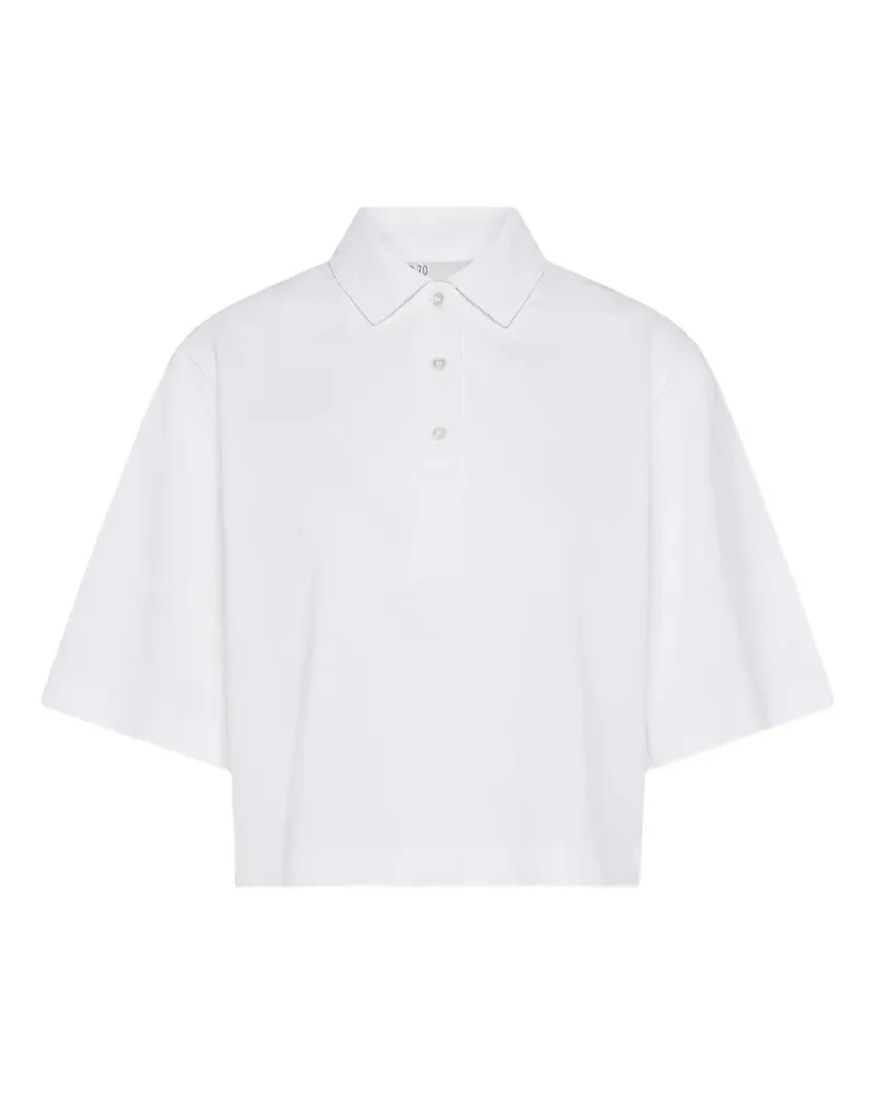 Seventy cotton polo shirt - Weiß Weiß