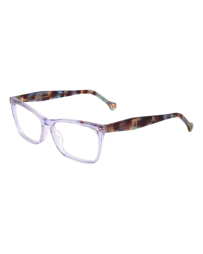 Carolina Herrera New York Brille in Schildpattoptik - Violett Violett