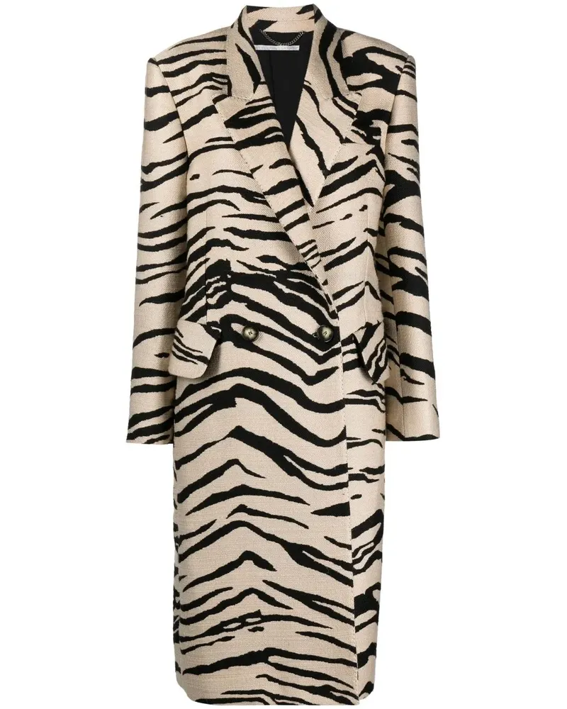 Stella McCartney Doppelreihiger Mantel - Nude Nude