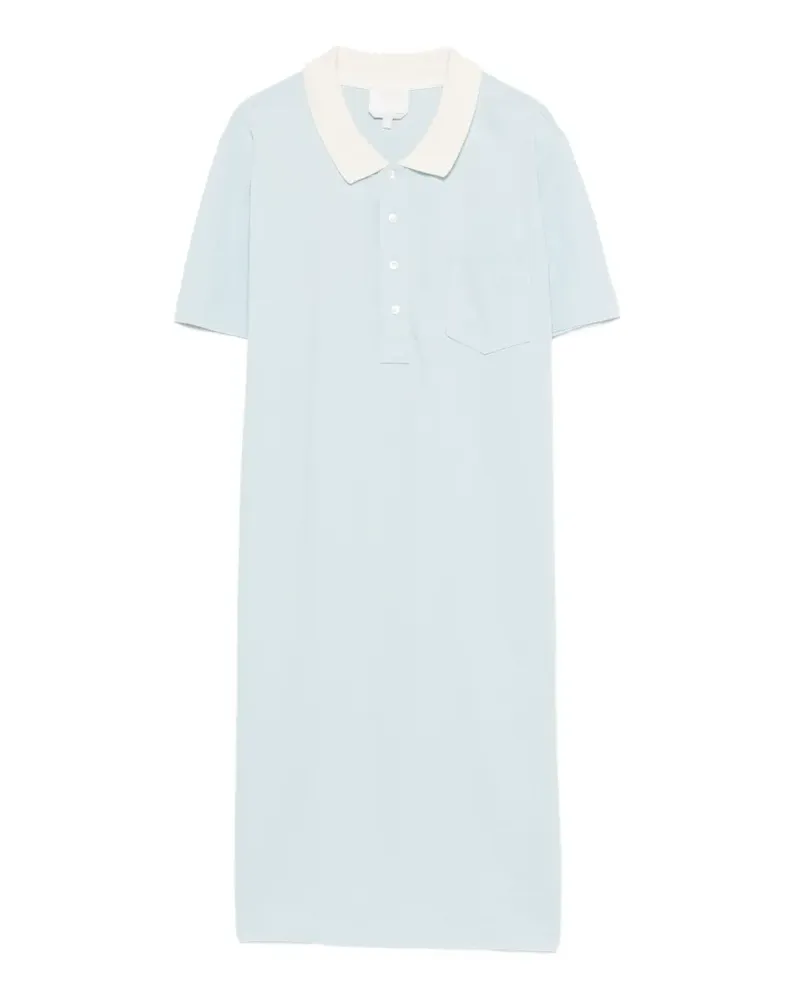 A.P.C. Kleid mit Taschen - Blau Blau