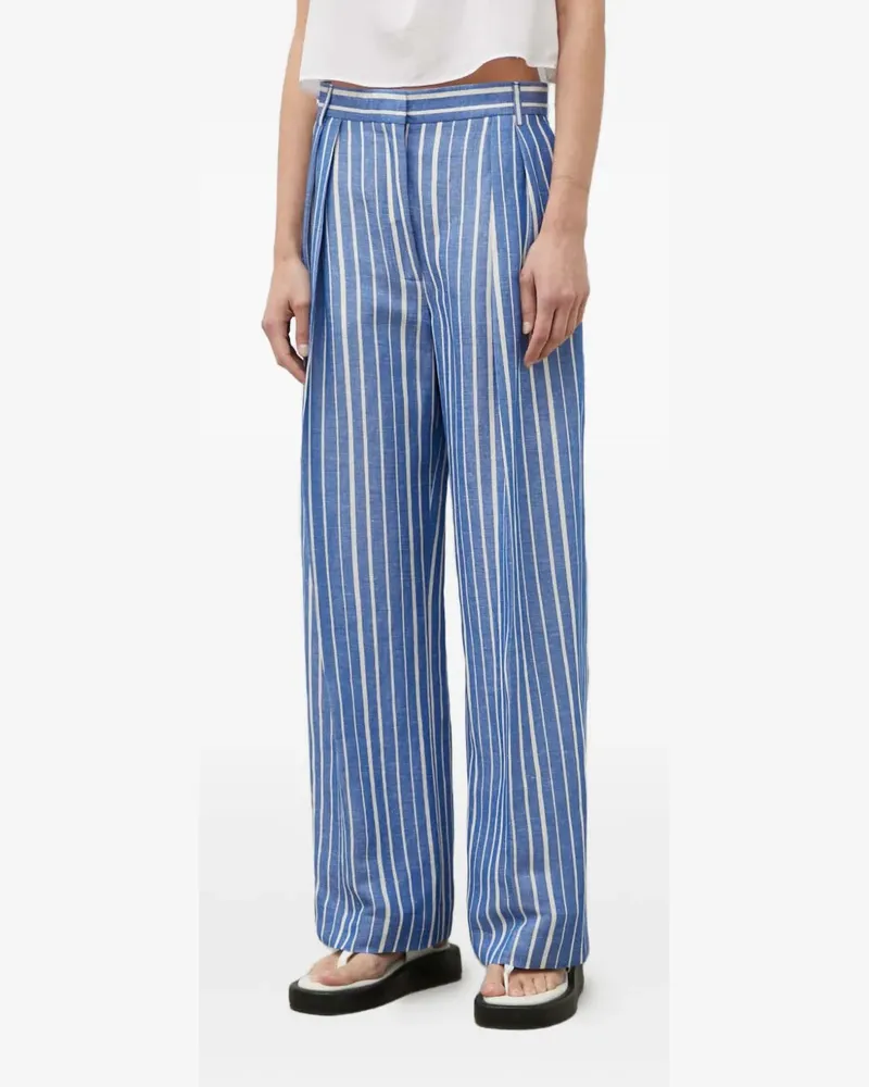 Day Birger et Mikkelsen Gestreifte Enzo Hose - Blau Blau