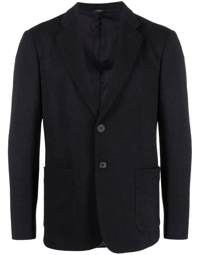 Giorgio Armani Einreihiges Sakko - Blau Blau