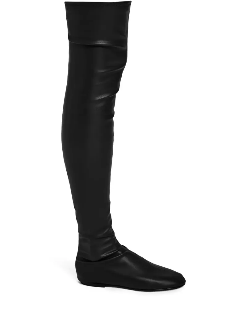 Proenza Schouler Tee Overknee-Stiefel - Schwarz Schwarz