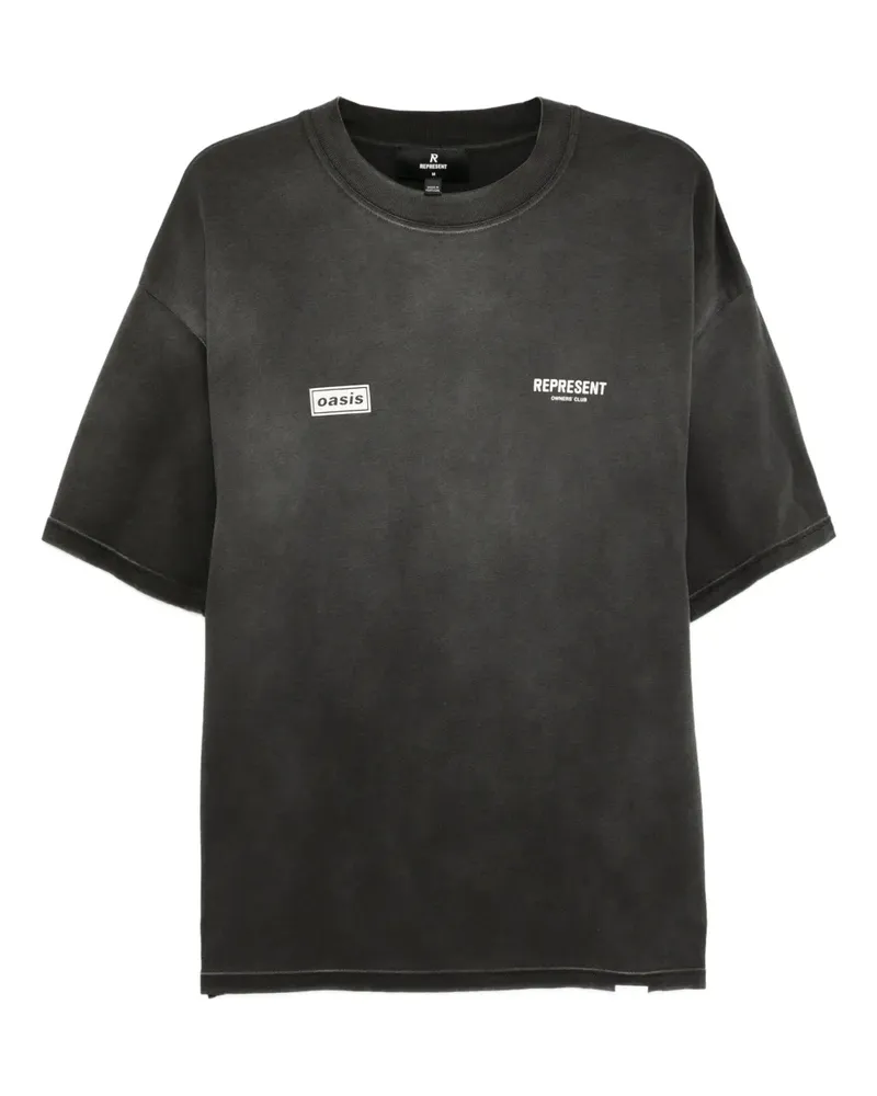 REPRESENT x Oasis Owners Club T-Shirt - Grau Grau