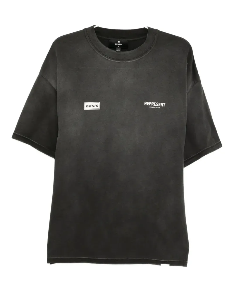 REPRESENT x Oasis Owners Club T-Shirt - Grau Grau